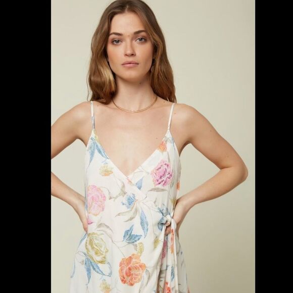 O’NEILL Osiris wrap dress. Size large - Picture 2 of 8